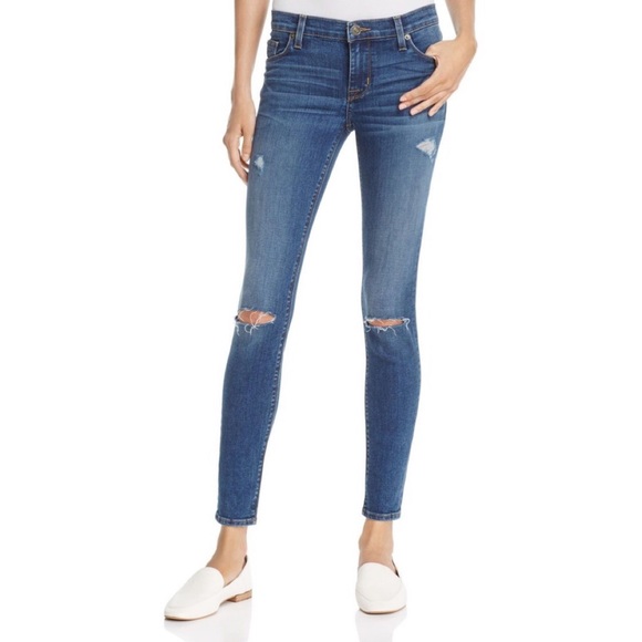 Hudson Jeans Denim - Hudson nico midrise super skinny in btar size 23